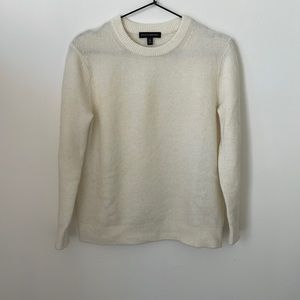 Banana Republic Wool blend cream sweater xs petite